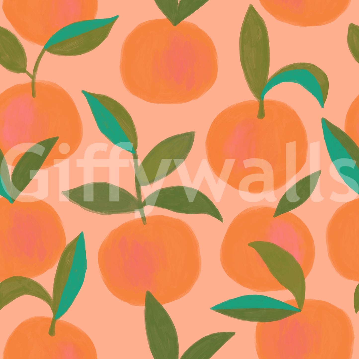 Orange Grove Wallpaper