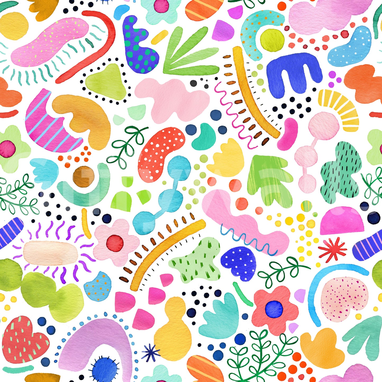 Modern Bold Abstract Wallpaper