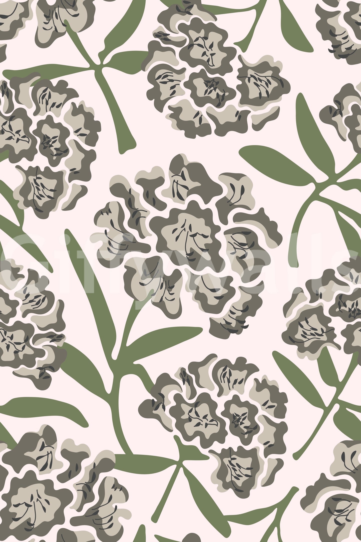 Soft pink flower wallpaper