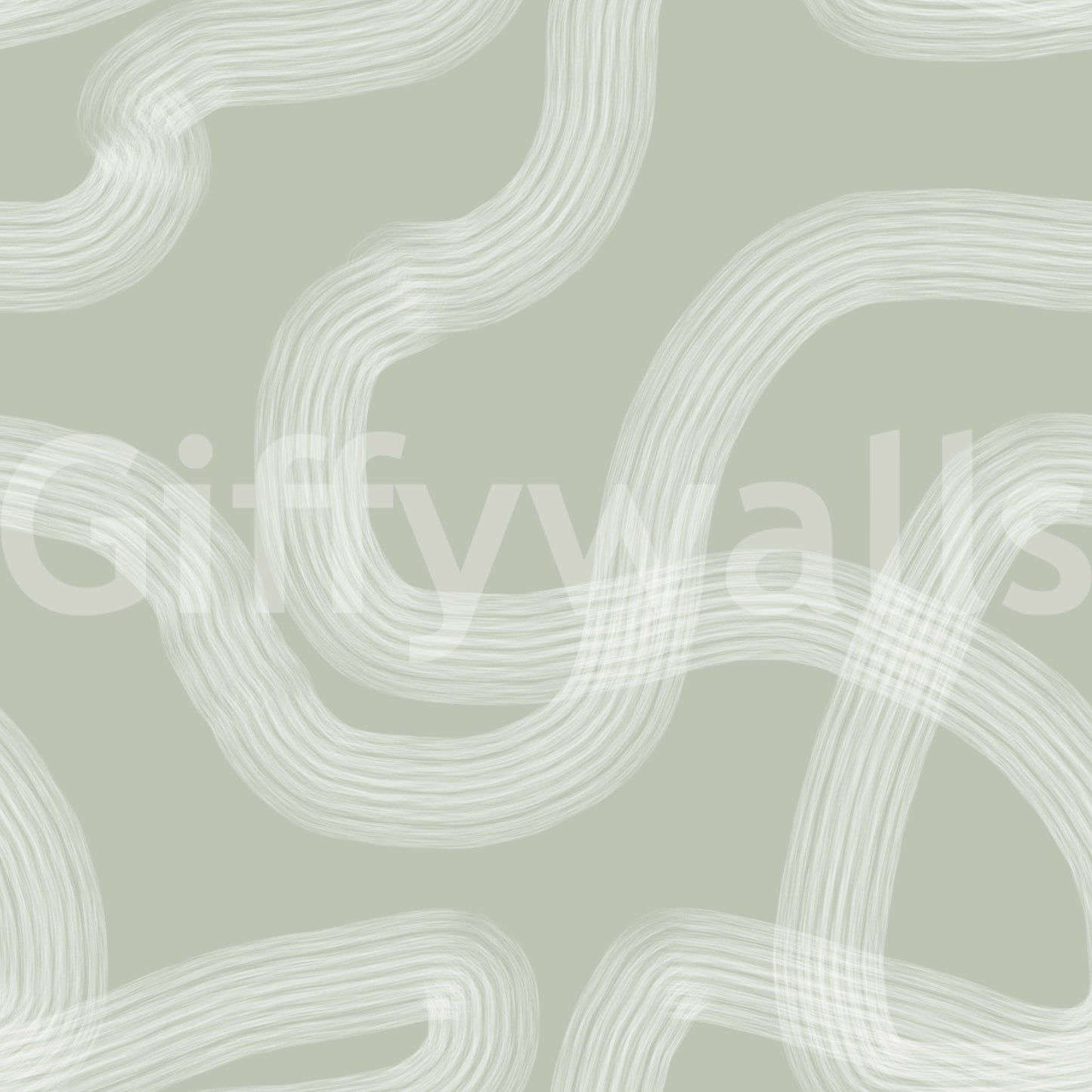 Flowing abstract wallpaper in muted tones