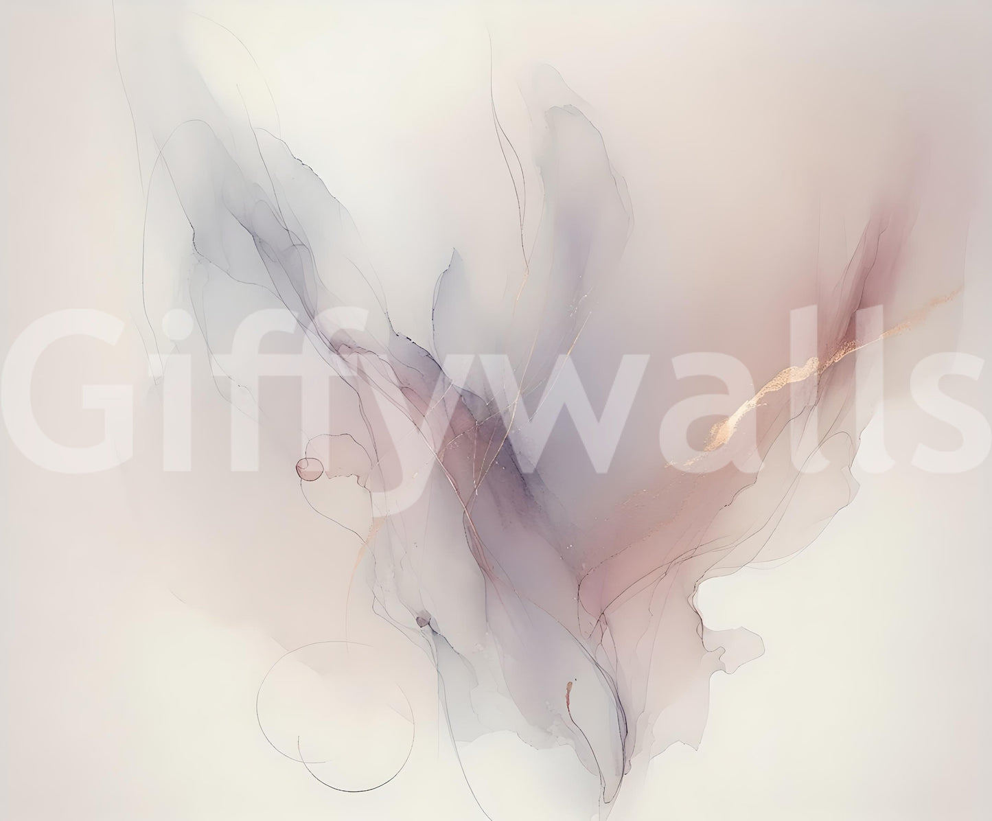 Whispering Hues Wall Mural