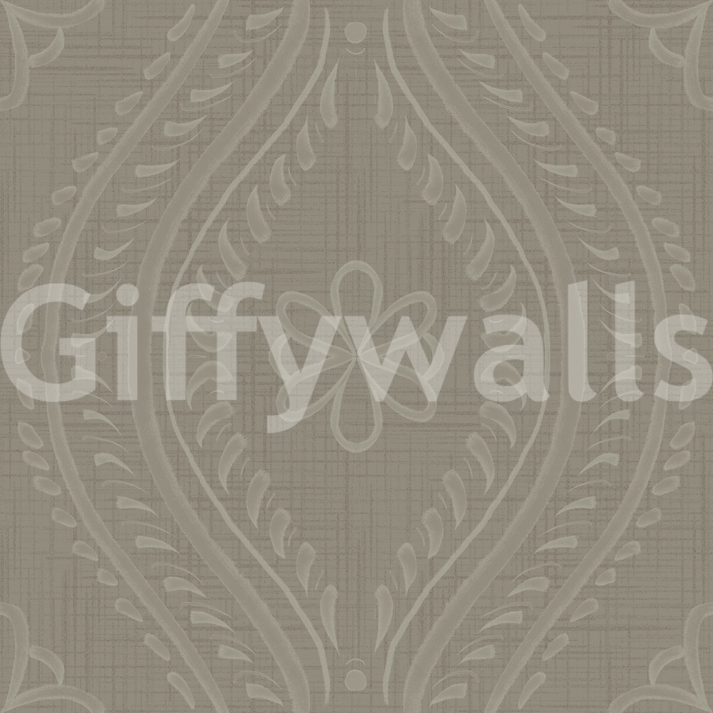 Soft pattern wallpaper for quiet, classic decor