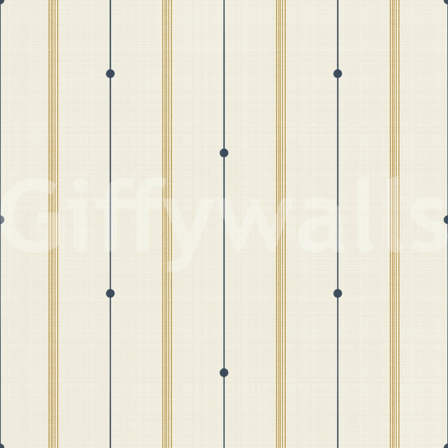 Laid-back country wallpaper with refined stripes