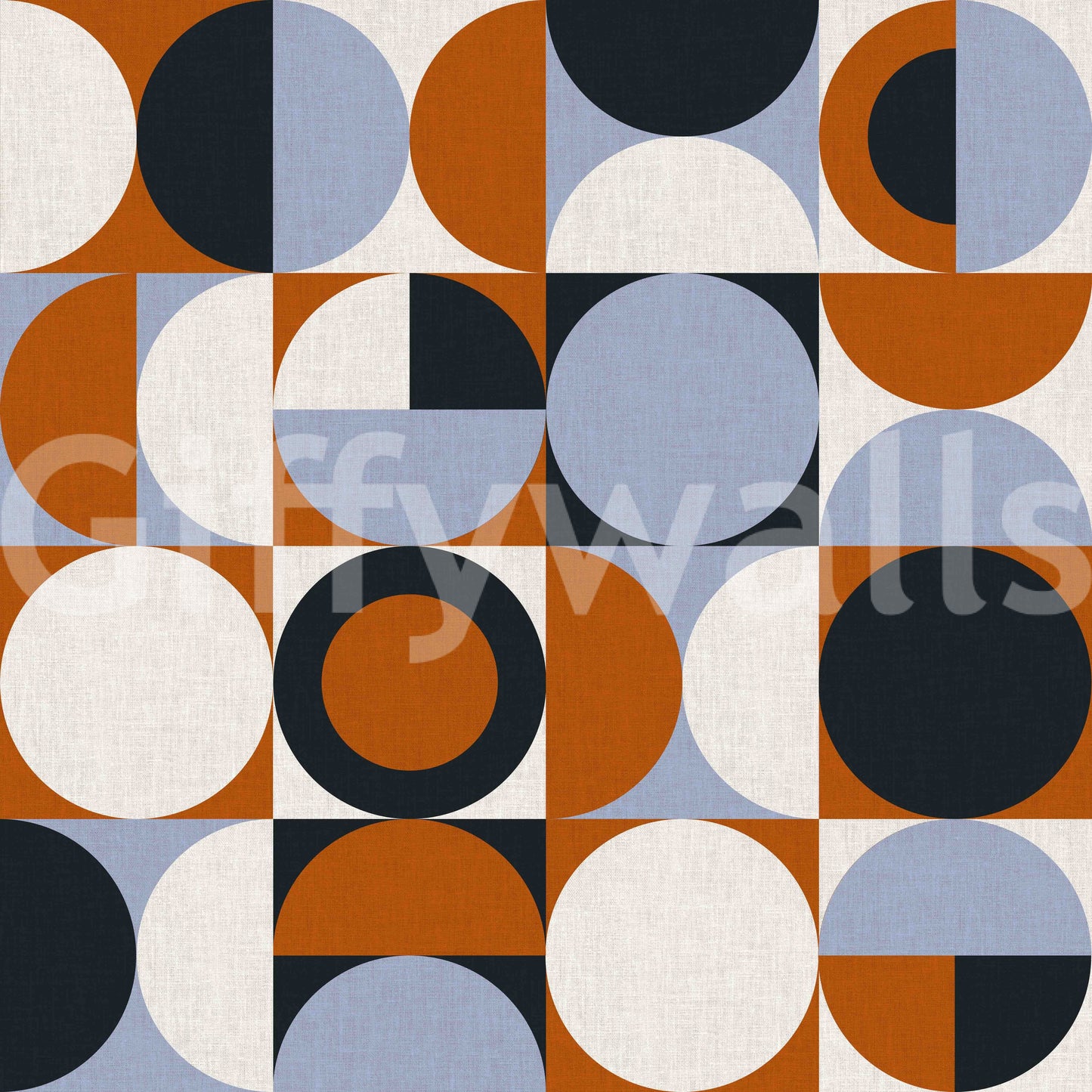 Warm, artistic abstract wallpaper for cozy atmosphere