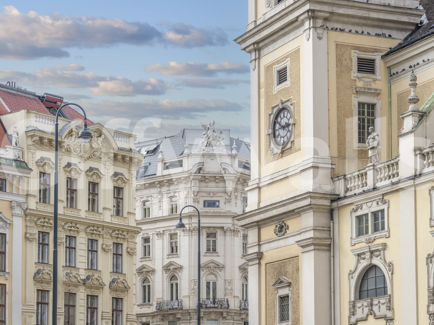 Vienna's Historic Architecture Wall Mural