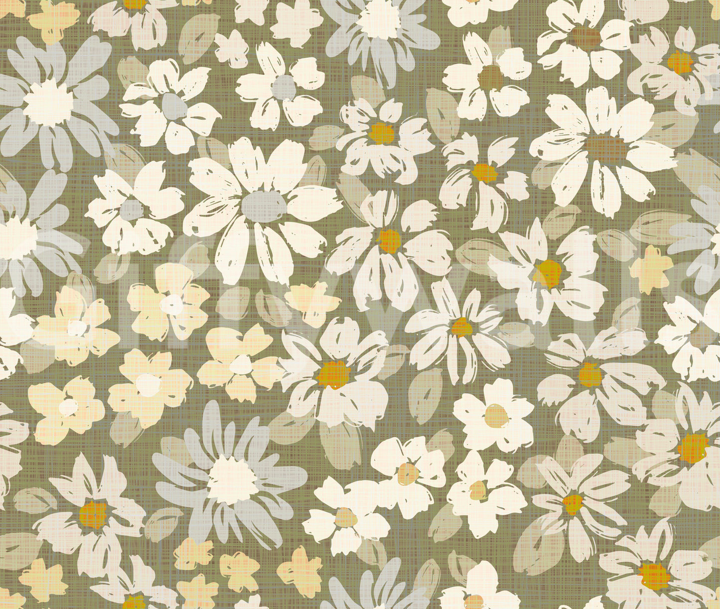 Dynamic and flowing flower and leaf shapes.