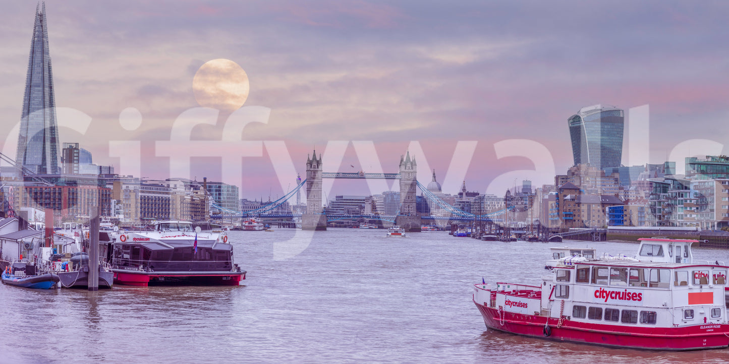 beautiful london wall art