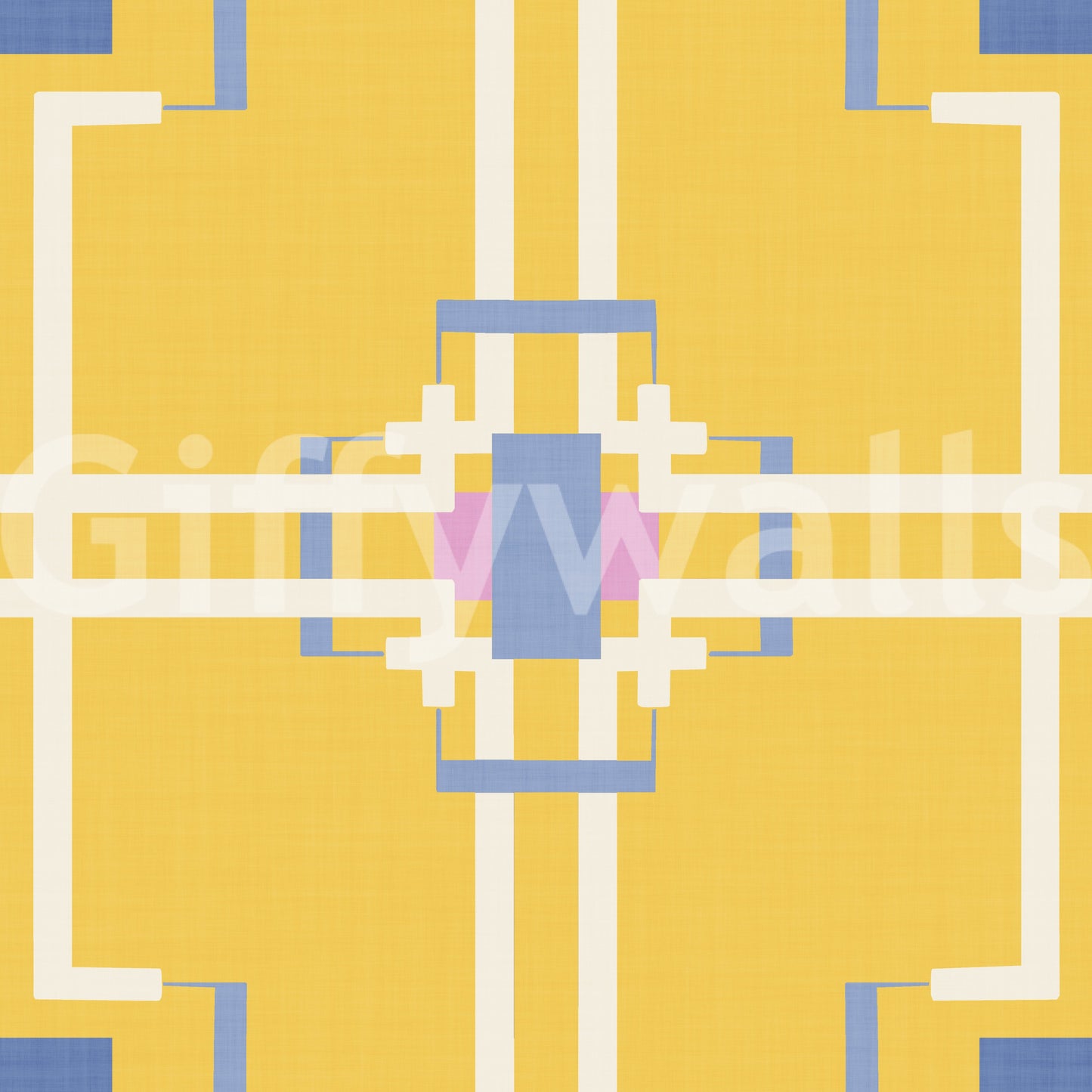 Bright and stimulating wall art.