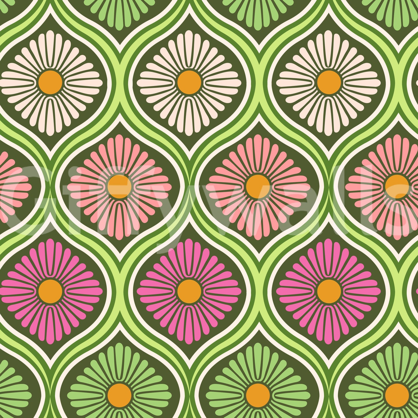 Captures the essence of the "flower power" era.