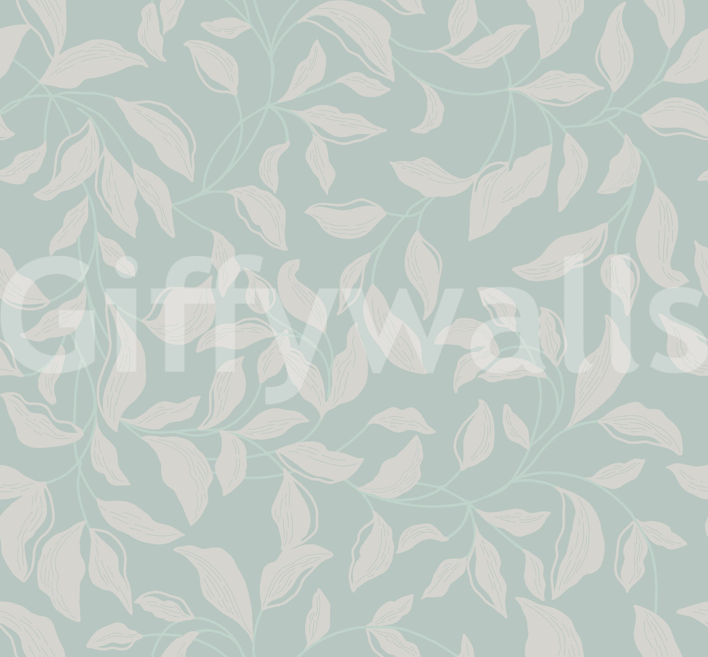 Captures the essence of gentle, flowing botanical elements.