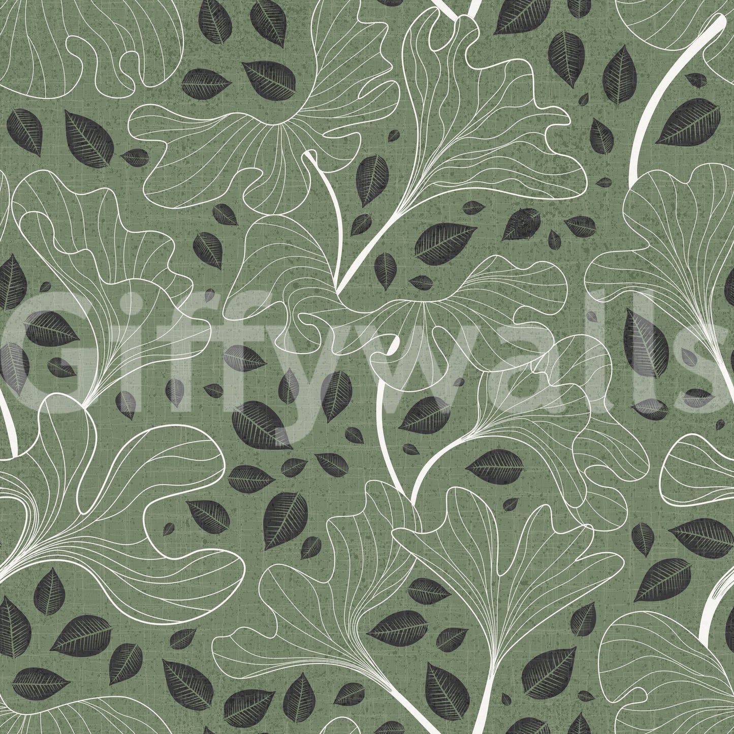 Wallpaper with a soft and elegant design.