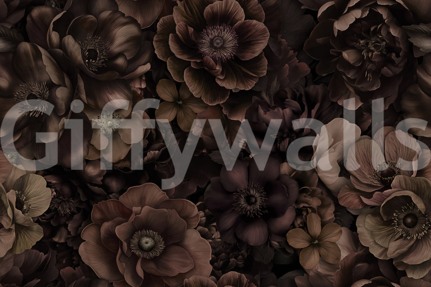 The design is non-realistic and interpretive.