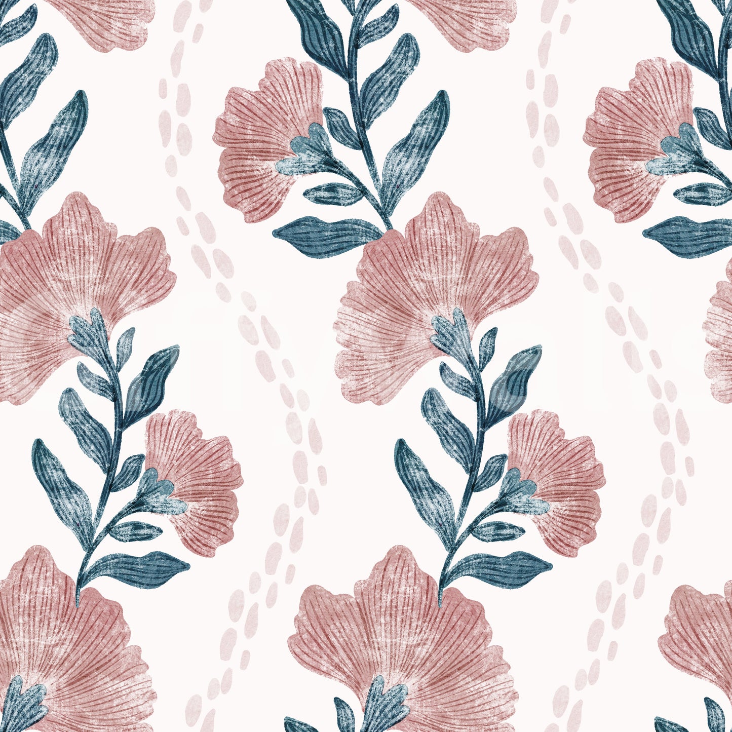 The design is non-realistic and interpretive.