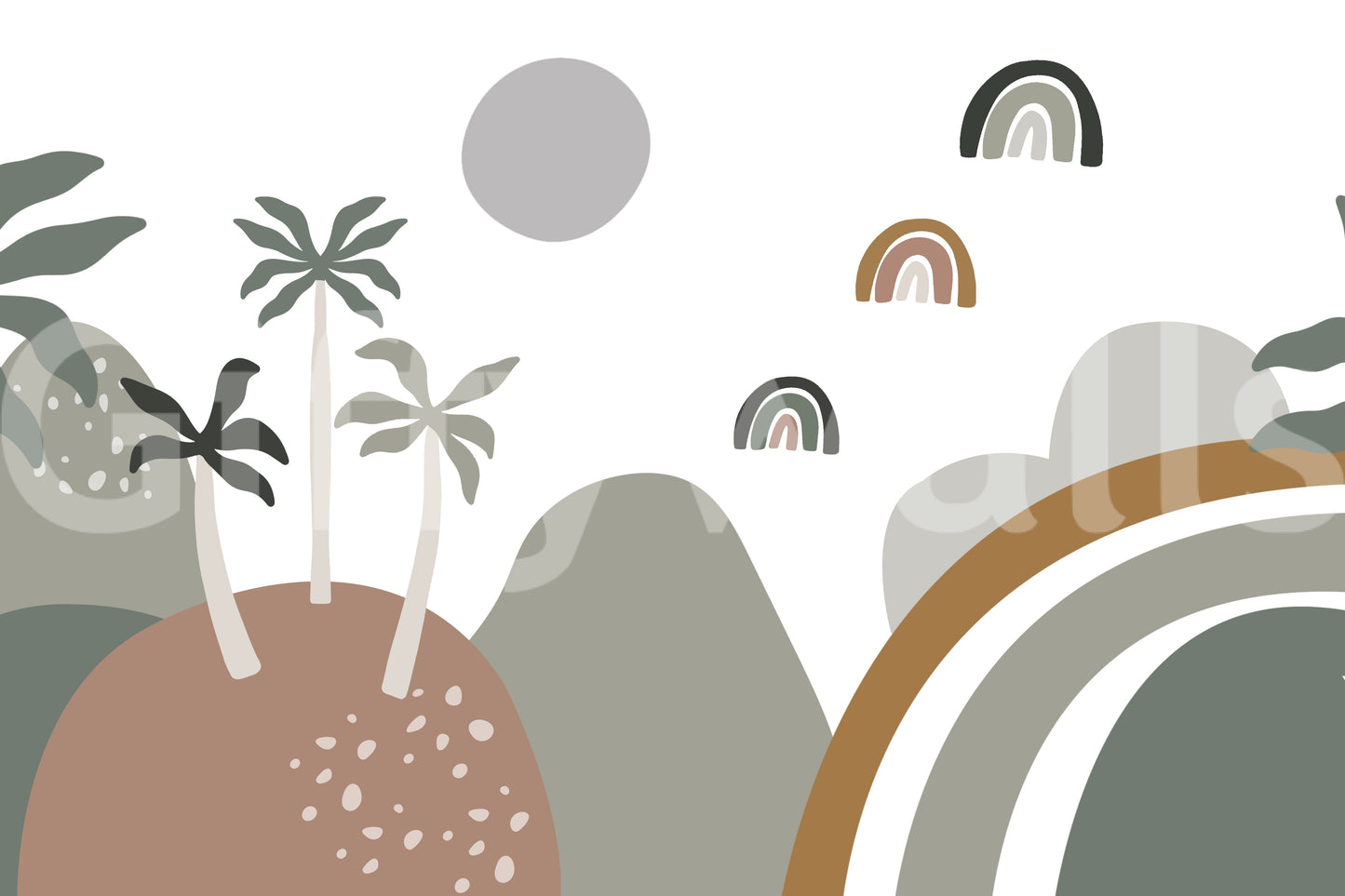 The style is painterly or a detailed illustration.