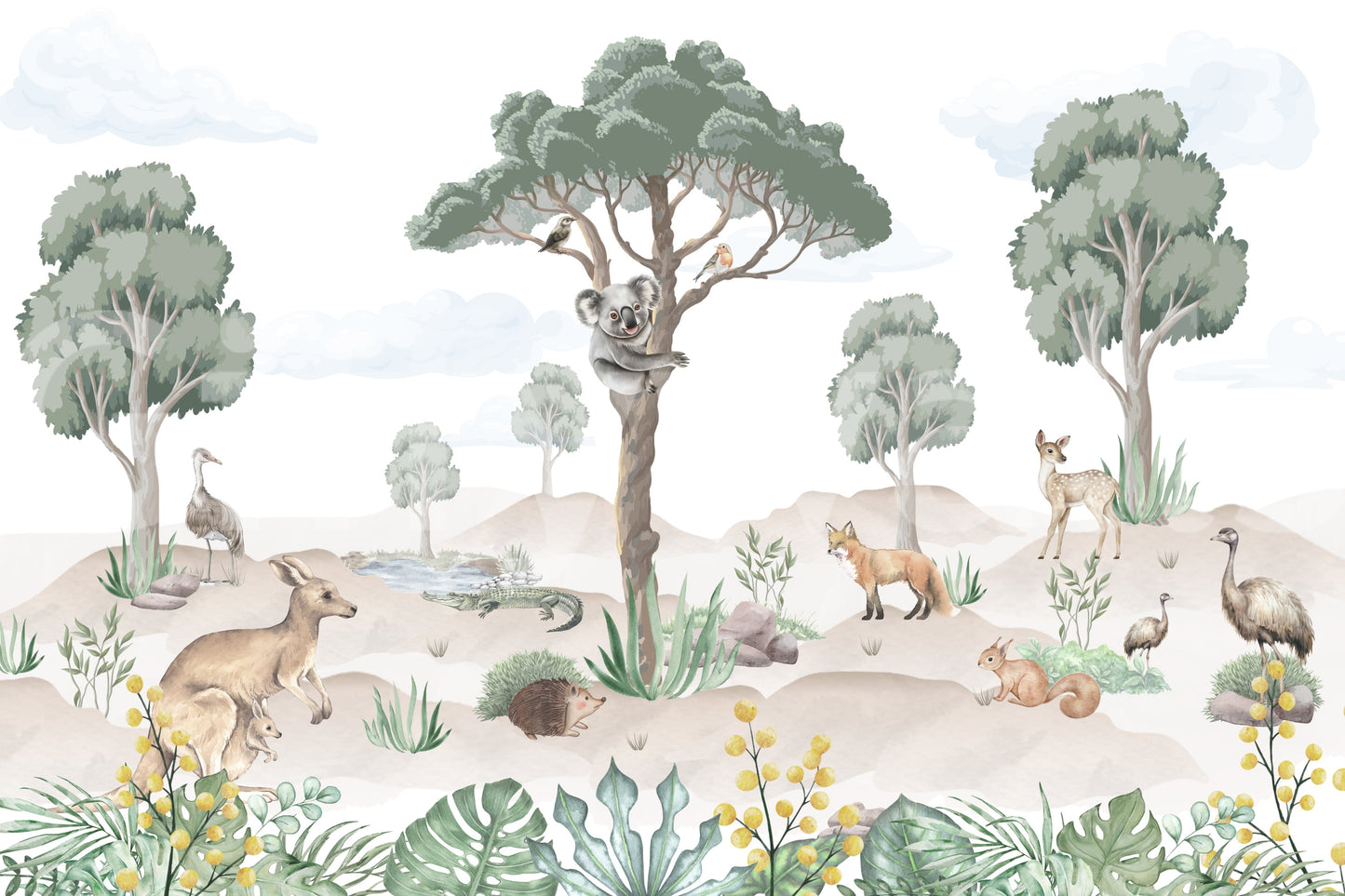 The style is painterly or a detailed illustration.