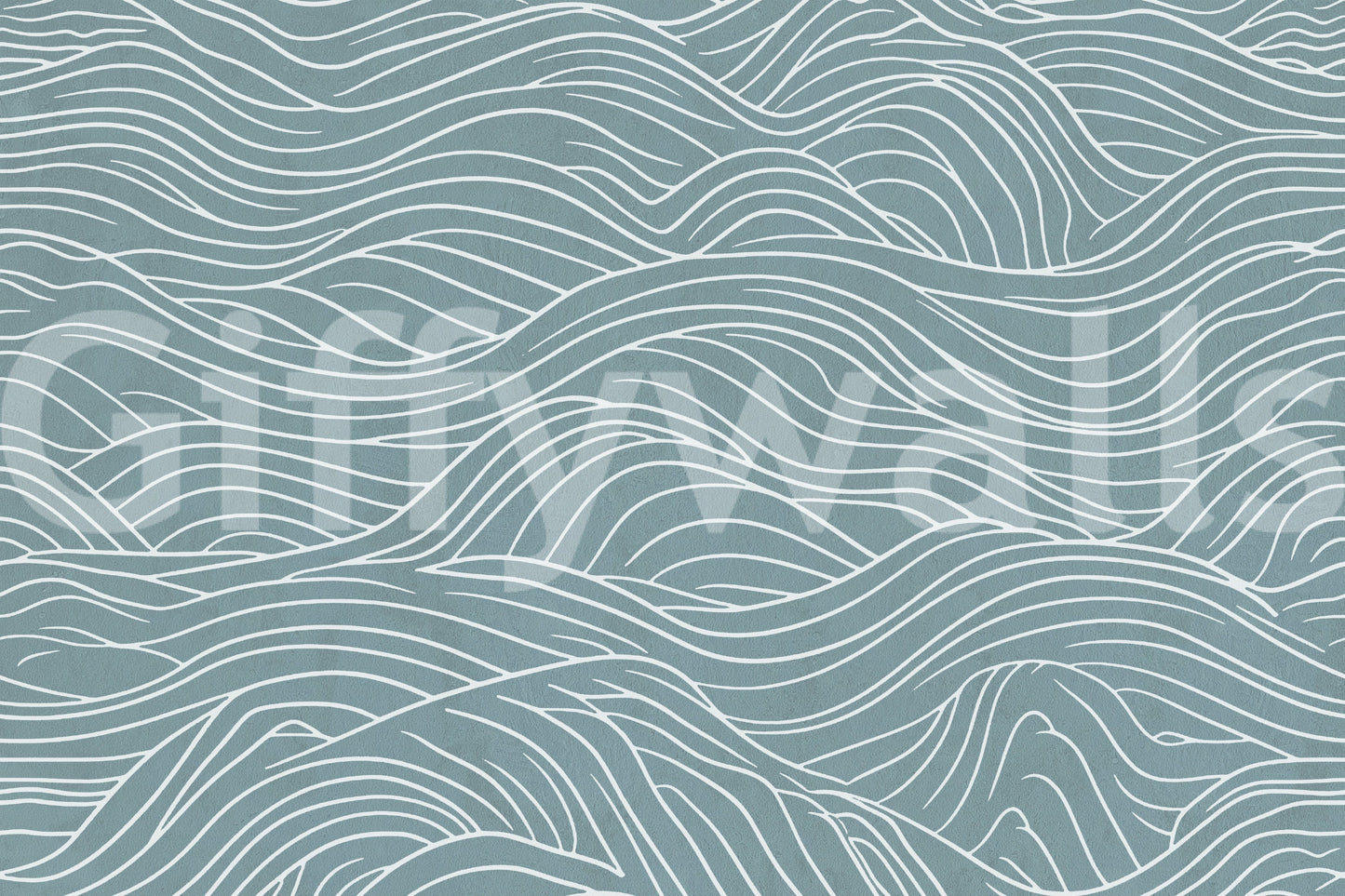 Zen waves, peaceful and calm