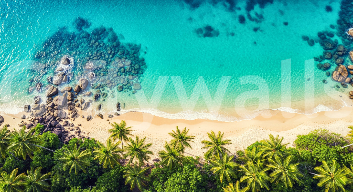 Beach bliss, peaceful and calm