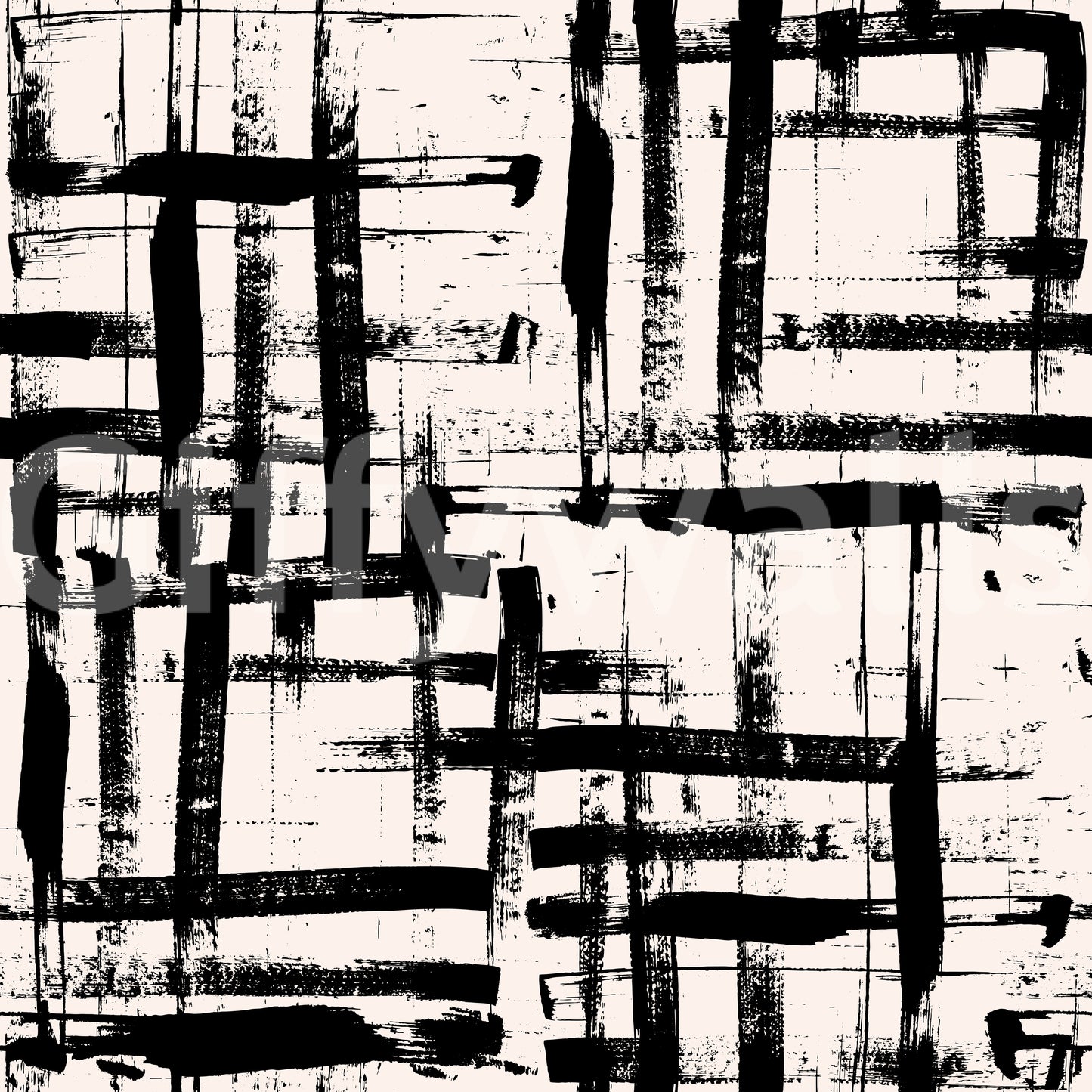 A seamless pattern of brush strokes on a wall