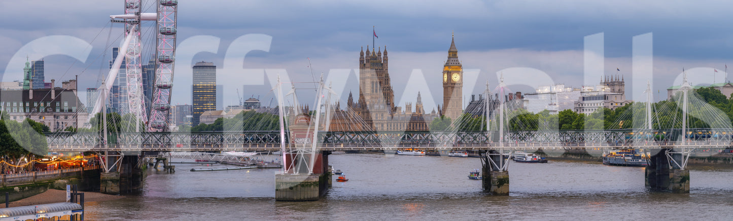 A detail of the architectural lines and tones in the design.