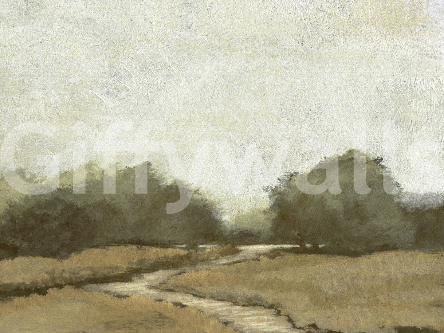 Misty Path Wall Mural -2879452