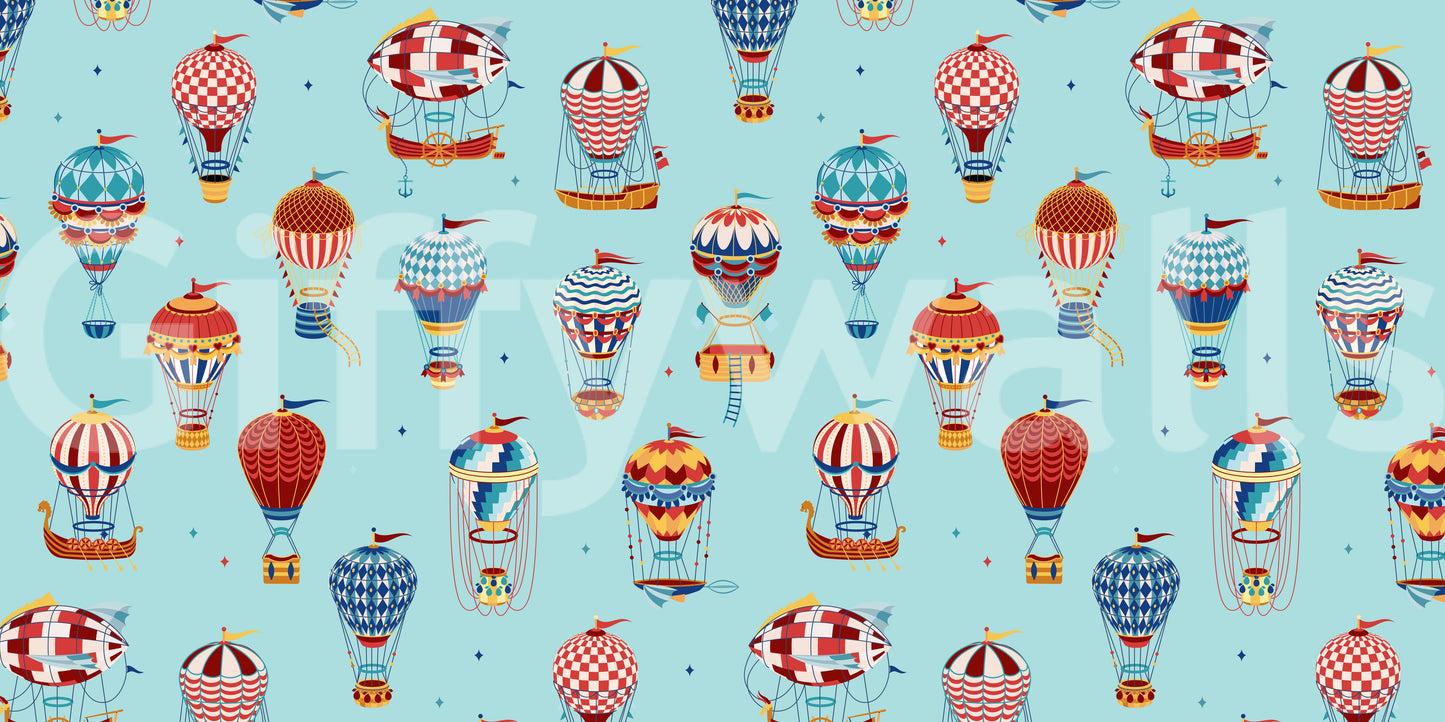 Airship Adventures Wall Mural -2735489