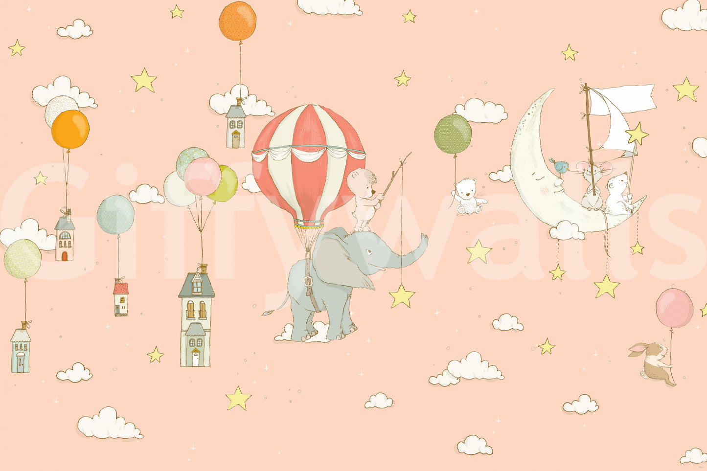 Starry Sky Adventures Wall Mural -2759470