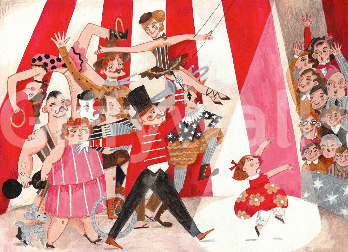 Circus Parade Wall Mural -2663415