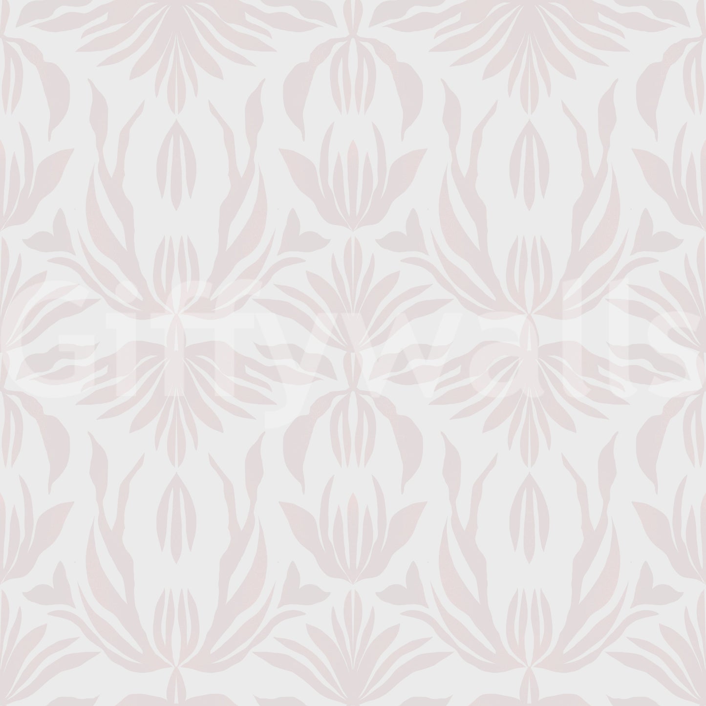 Blush Botanical Echo Wallpaper