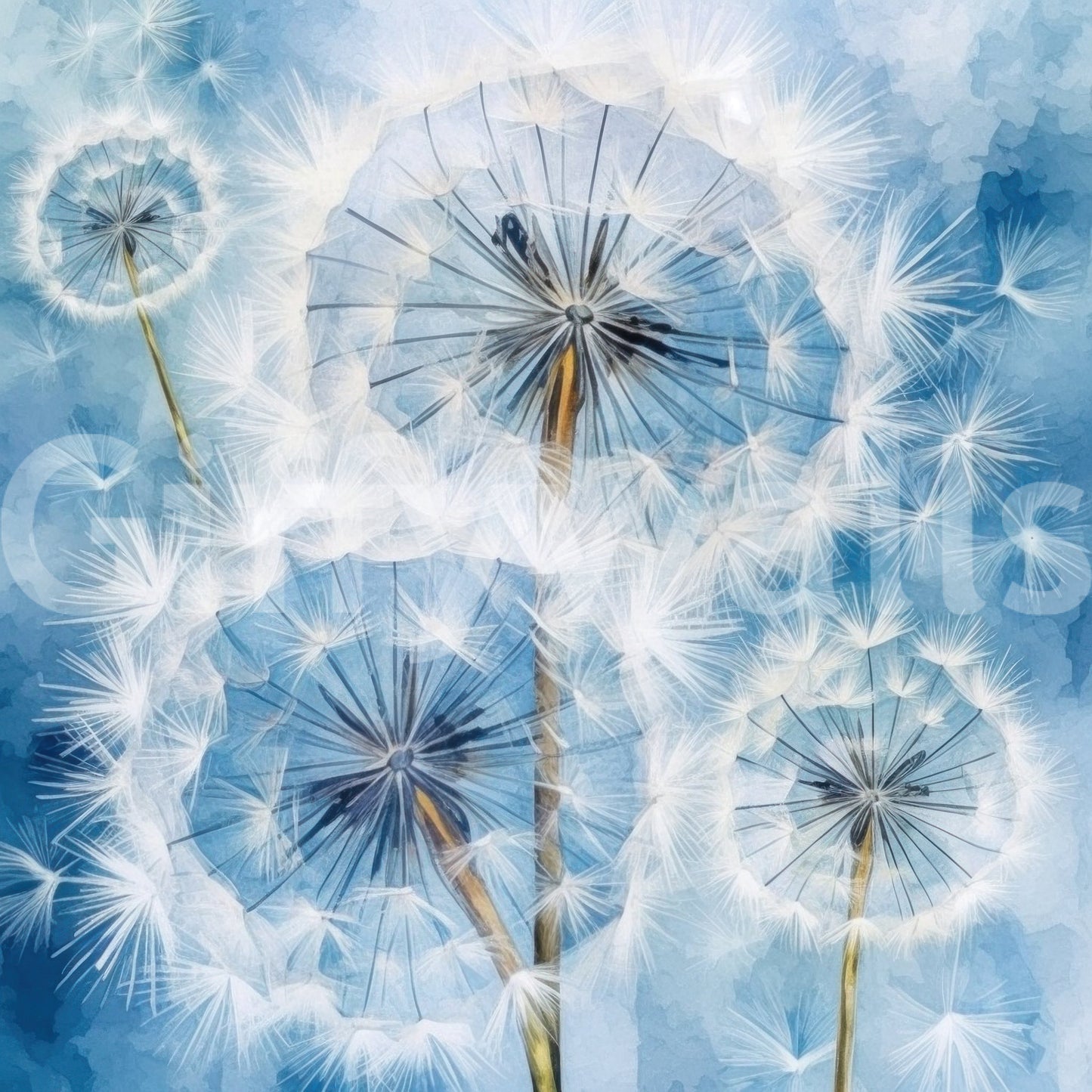 Dandelion Dreams Wall Mural