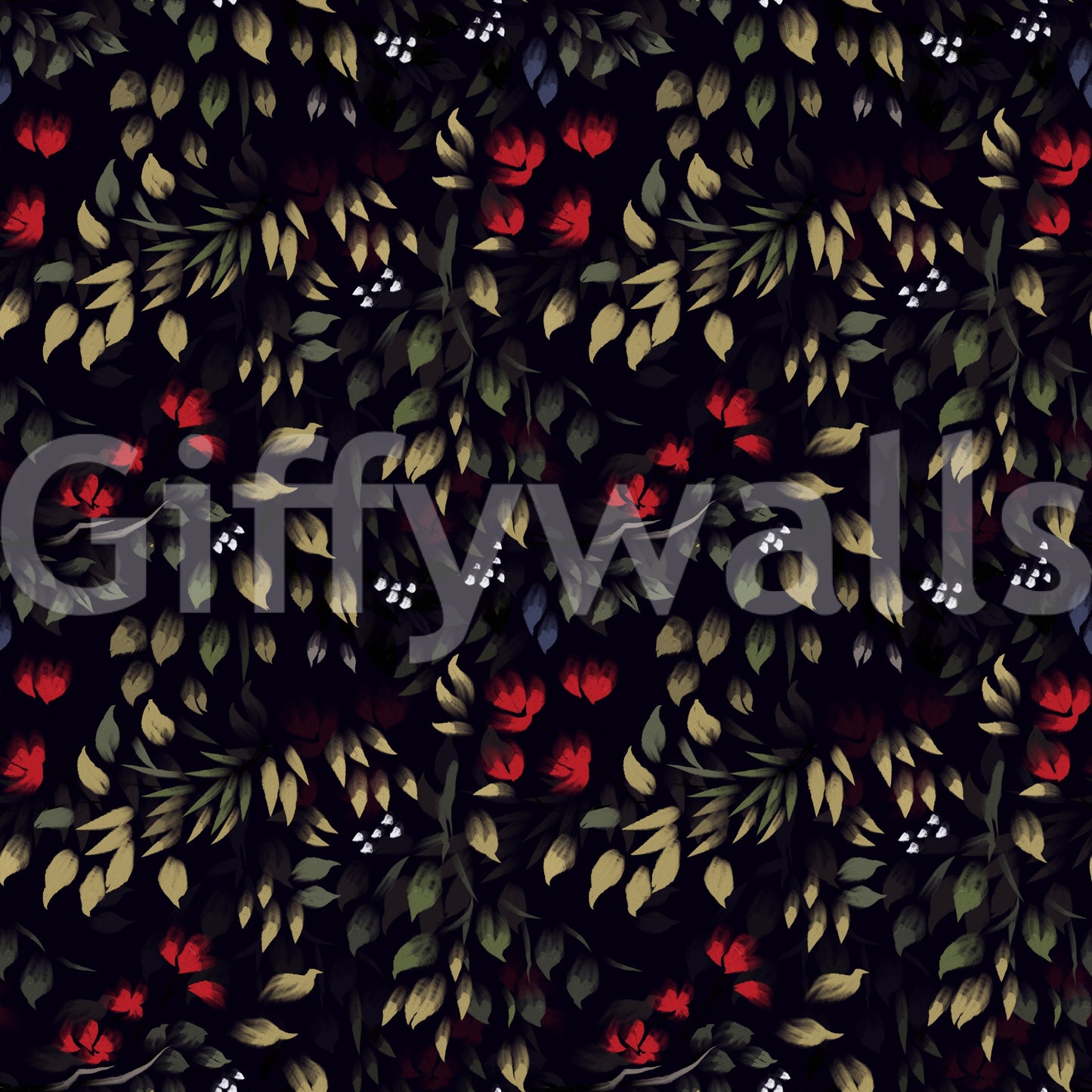 Secret Garden Noir Wallpaper