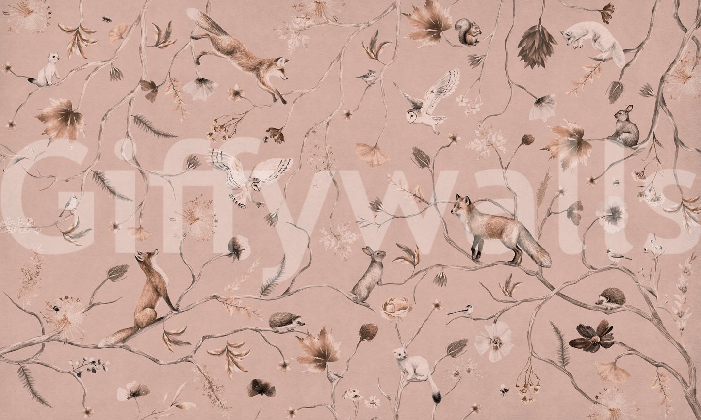 Woodland Whisper Wall Mural