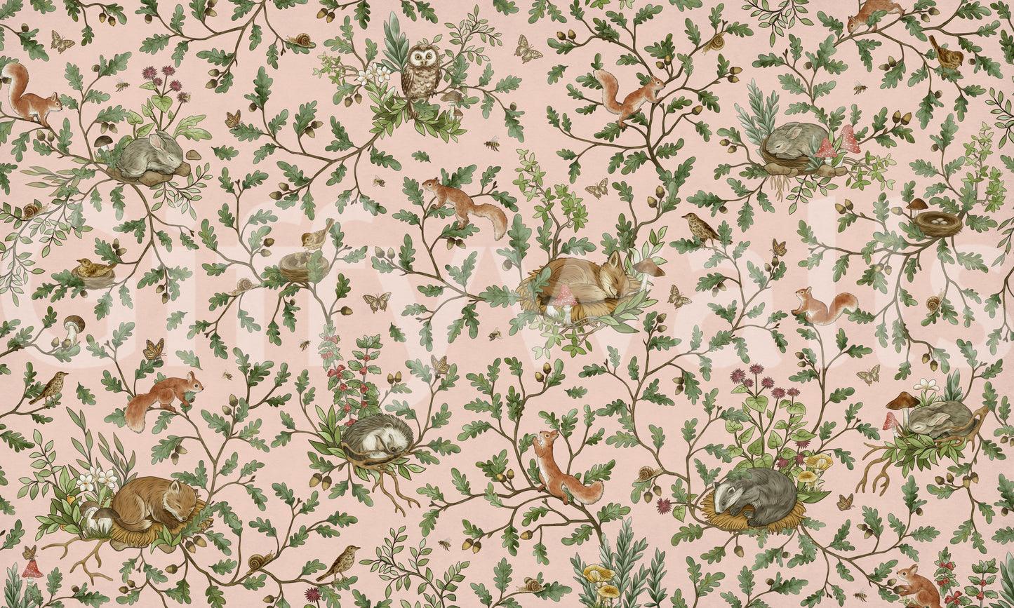 Secret Grove Wall Mural