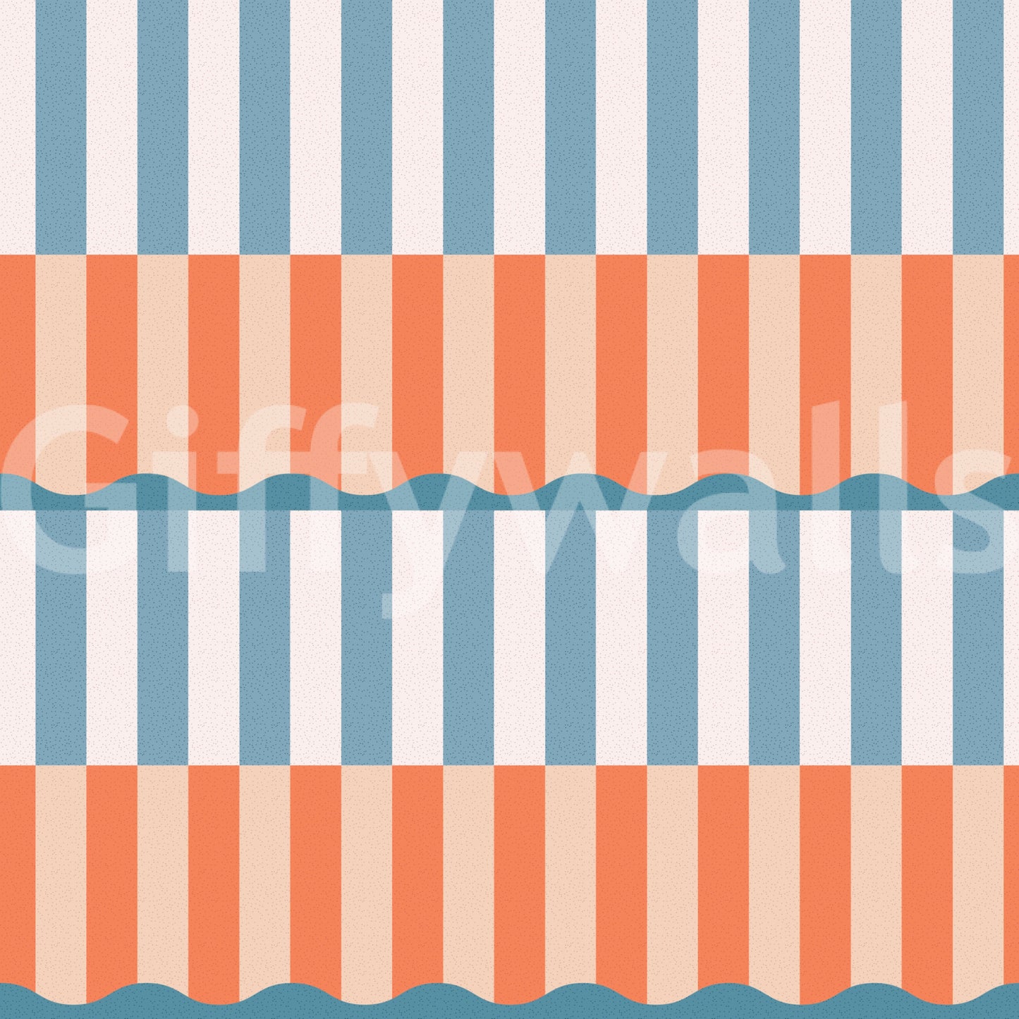 Sunset Waves Wallpaper