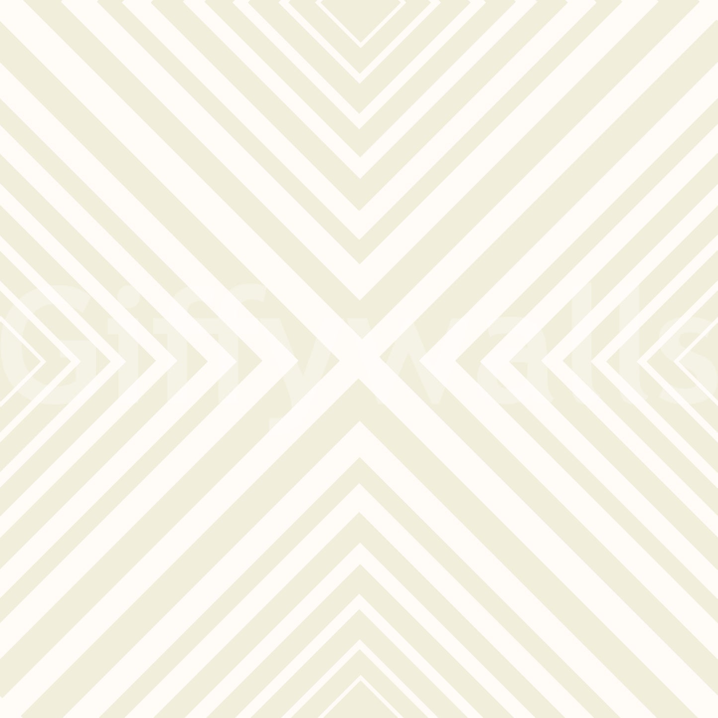 Elegant Beige Chevron wall mural, striking symmetrical display.