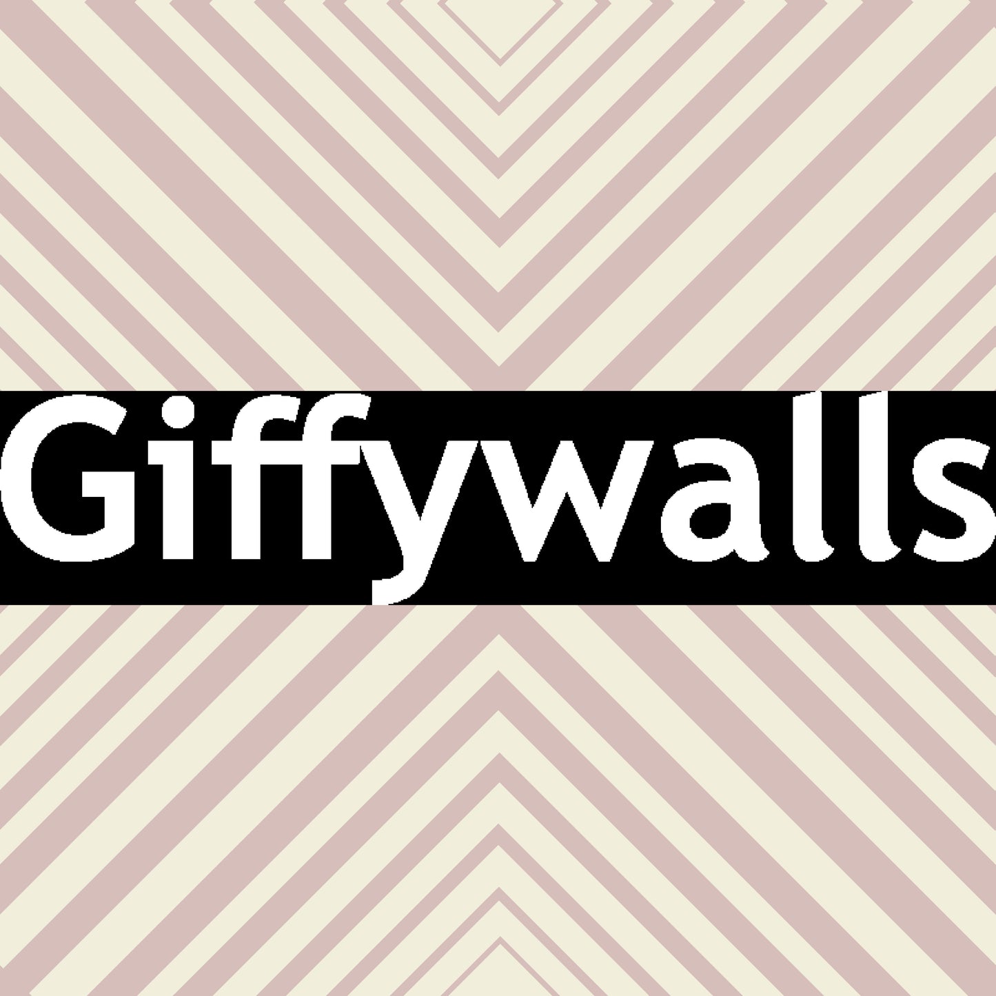 Artistic delicate stripes on Angled Stripes wallpaper.