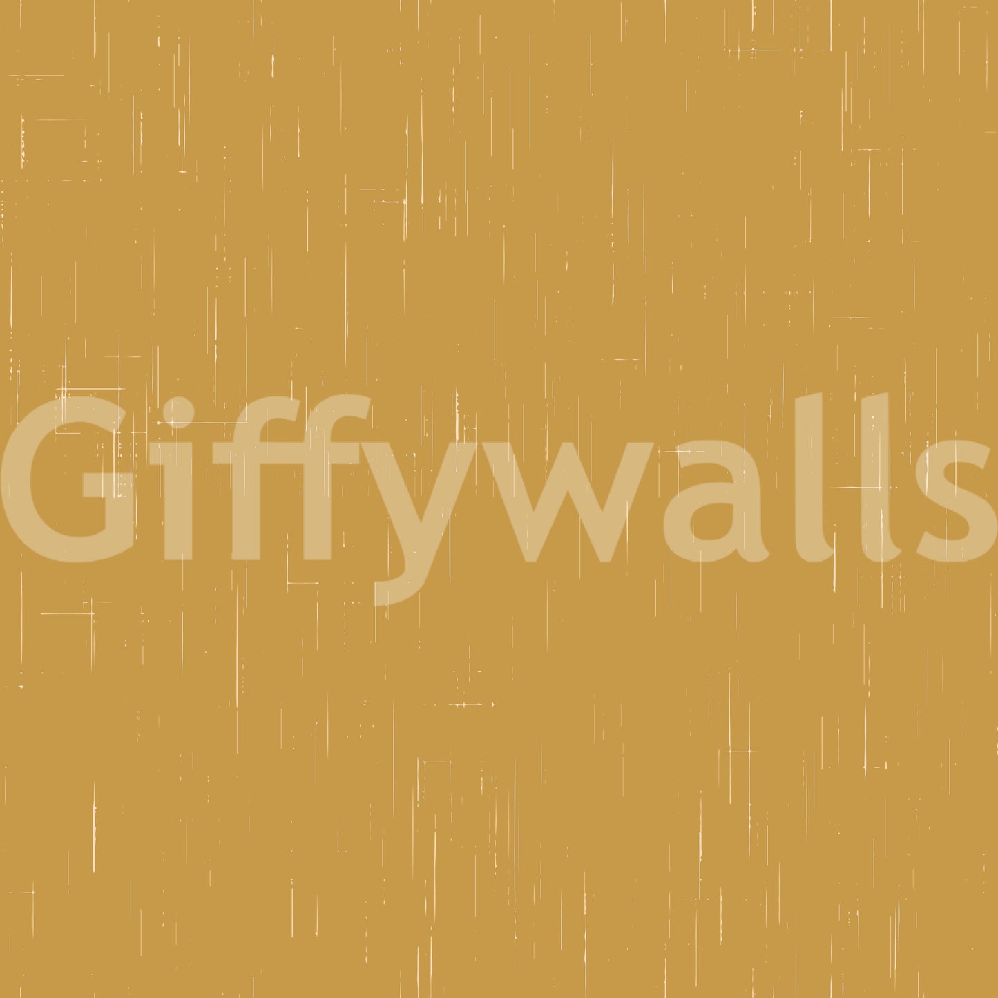 Vibrant ocher colored wall mural, simple yet sophisticated distressed texture.