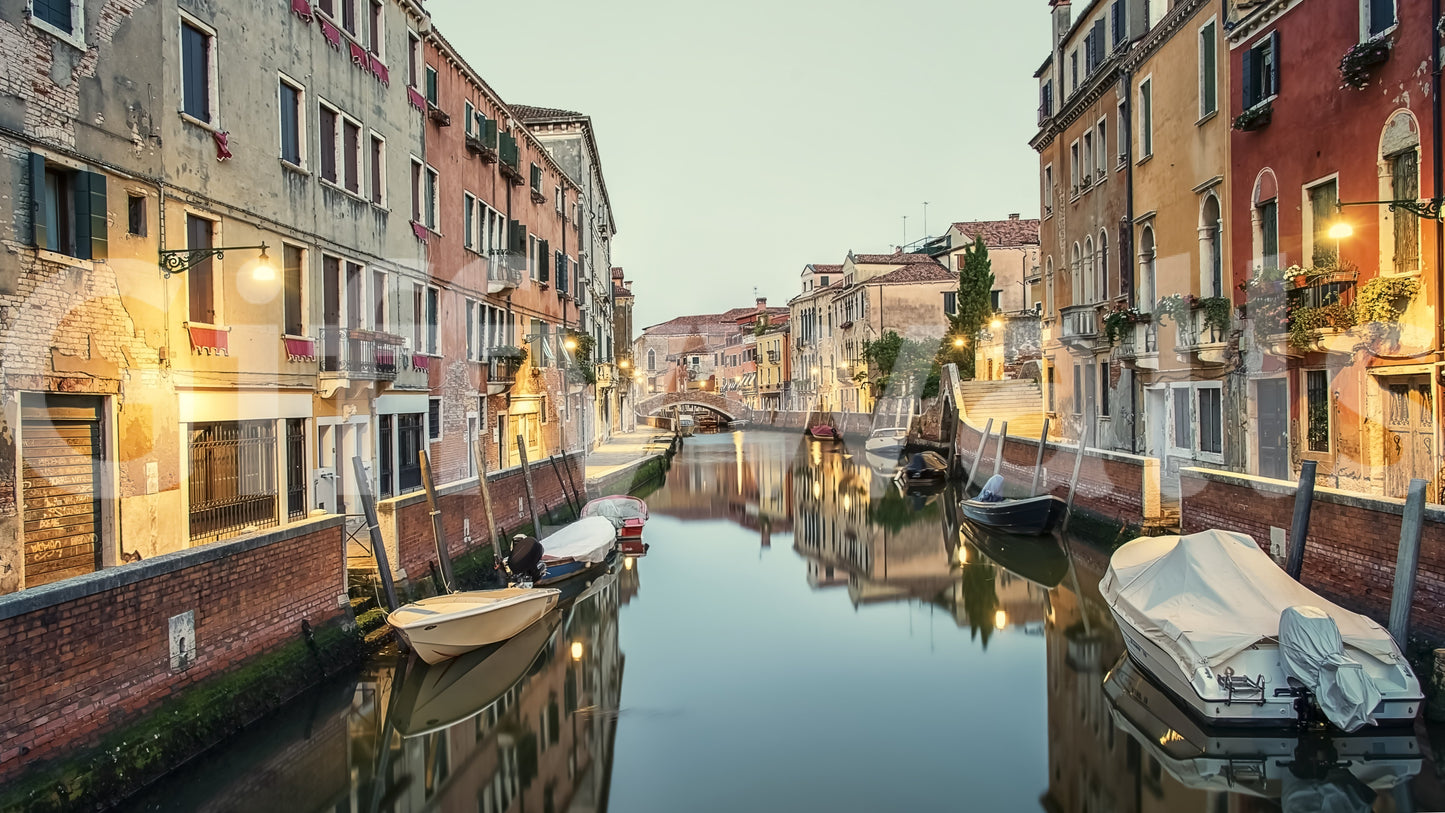 Venetian Canal Dreams Wall Mural