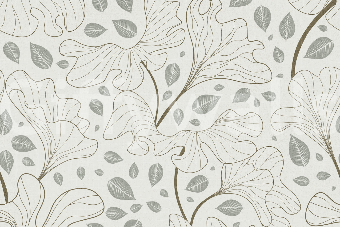 Timeless Ginkgo Garden Wall Mural