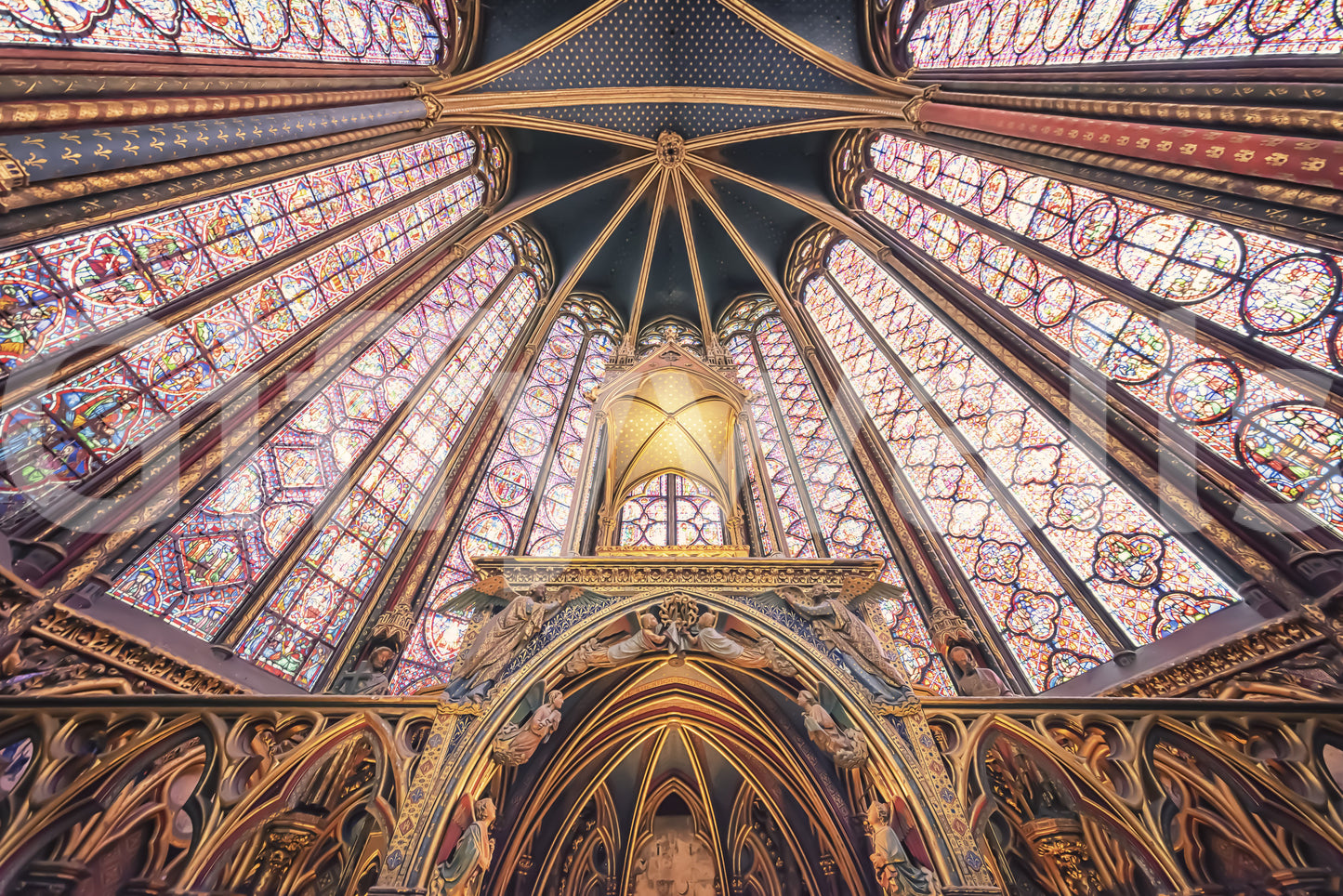 Gothic Radiance Wall Mural