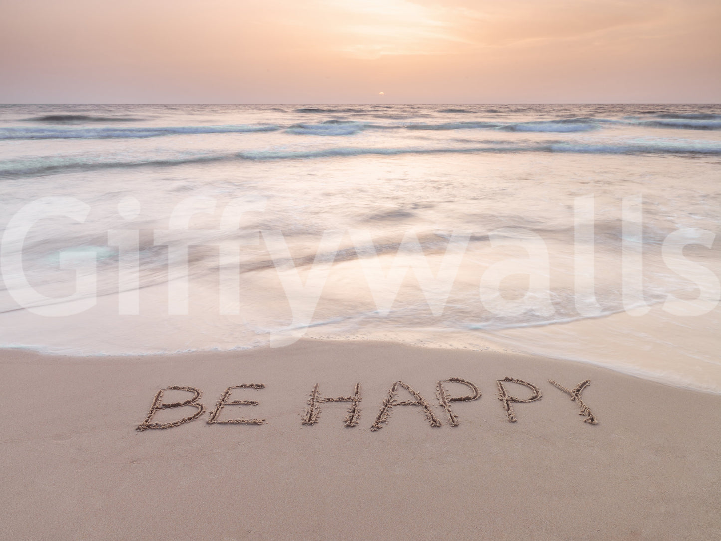 Coastal Affirmation Wall Mural