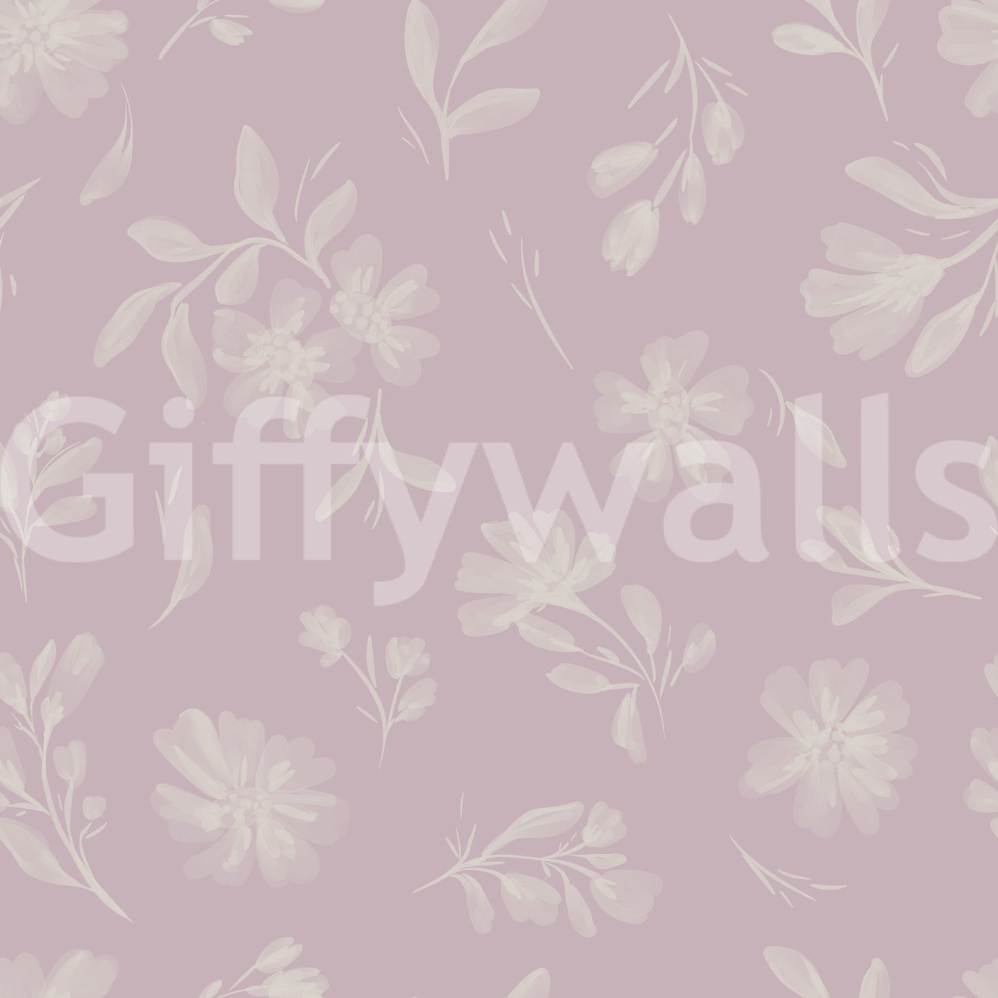 Pink Whisper Florals Wallpaper