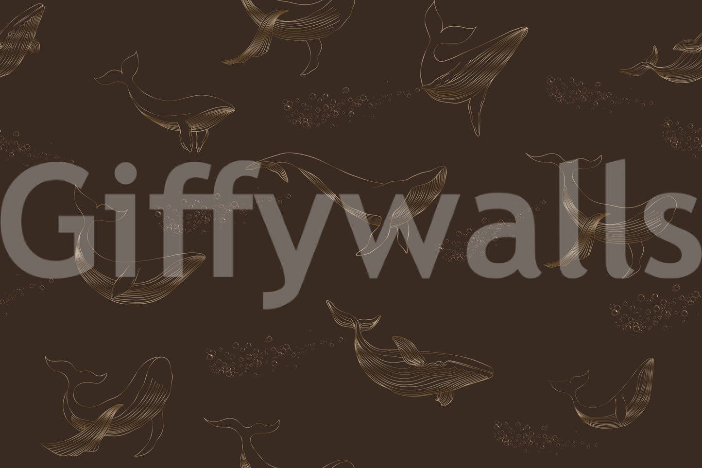 Whale Song Wall Mural