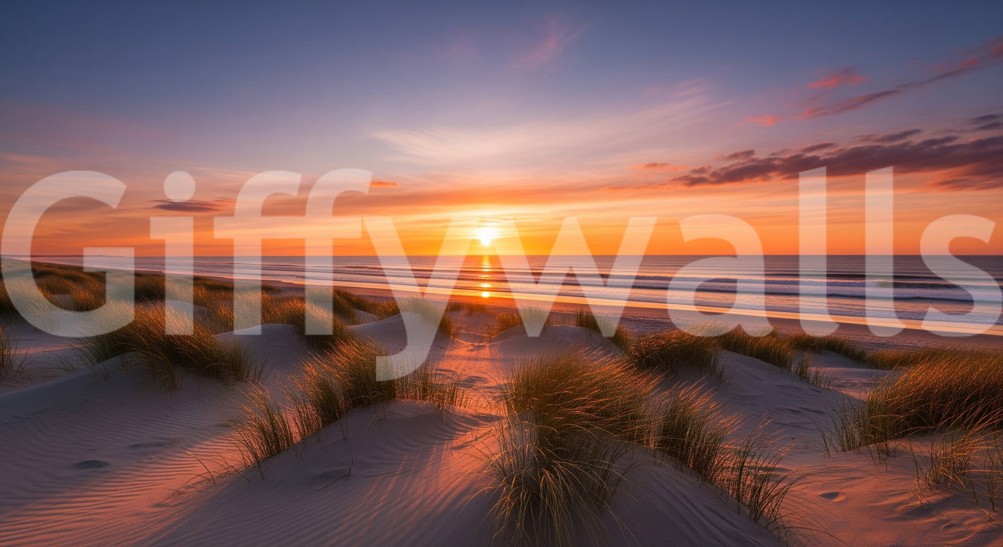 Golden Dune Dawn Wall Mural