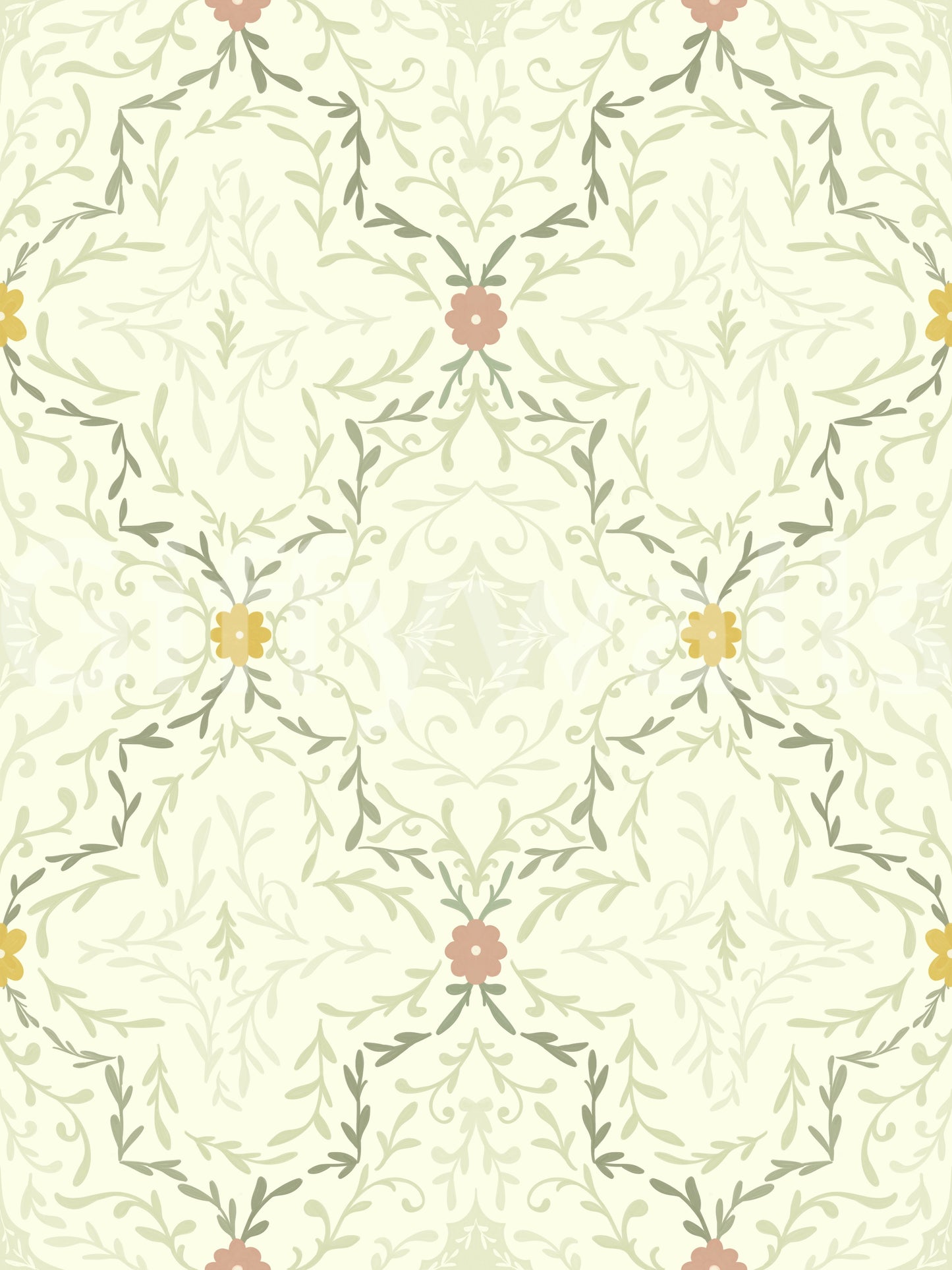 Floral Echo Wallpaper