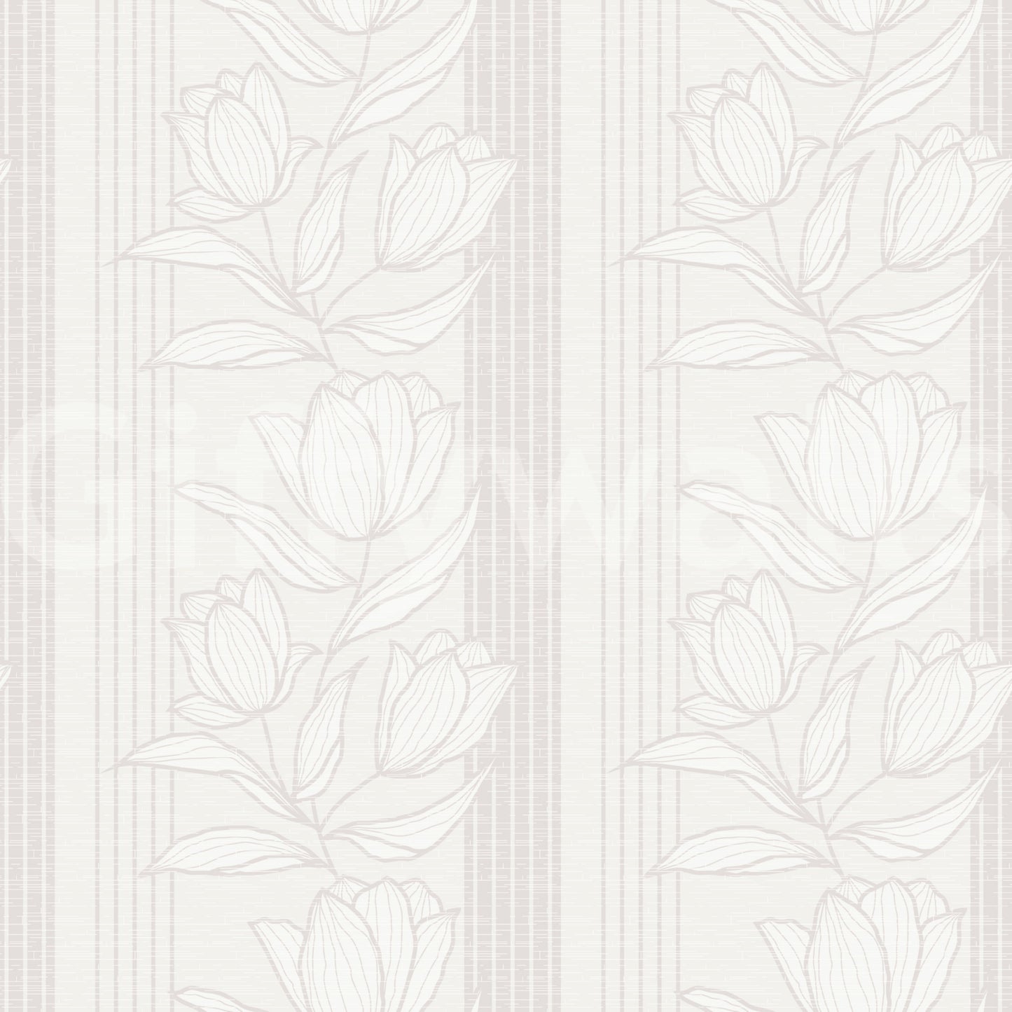 Line Art Bloom Wallpaper