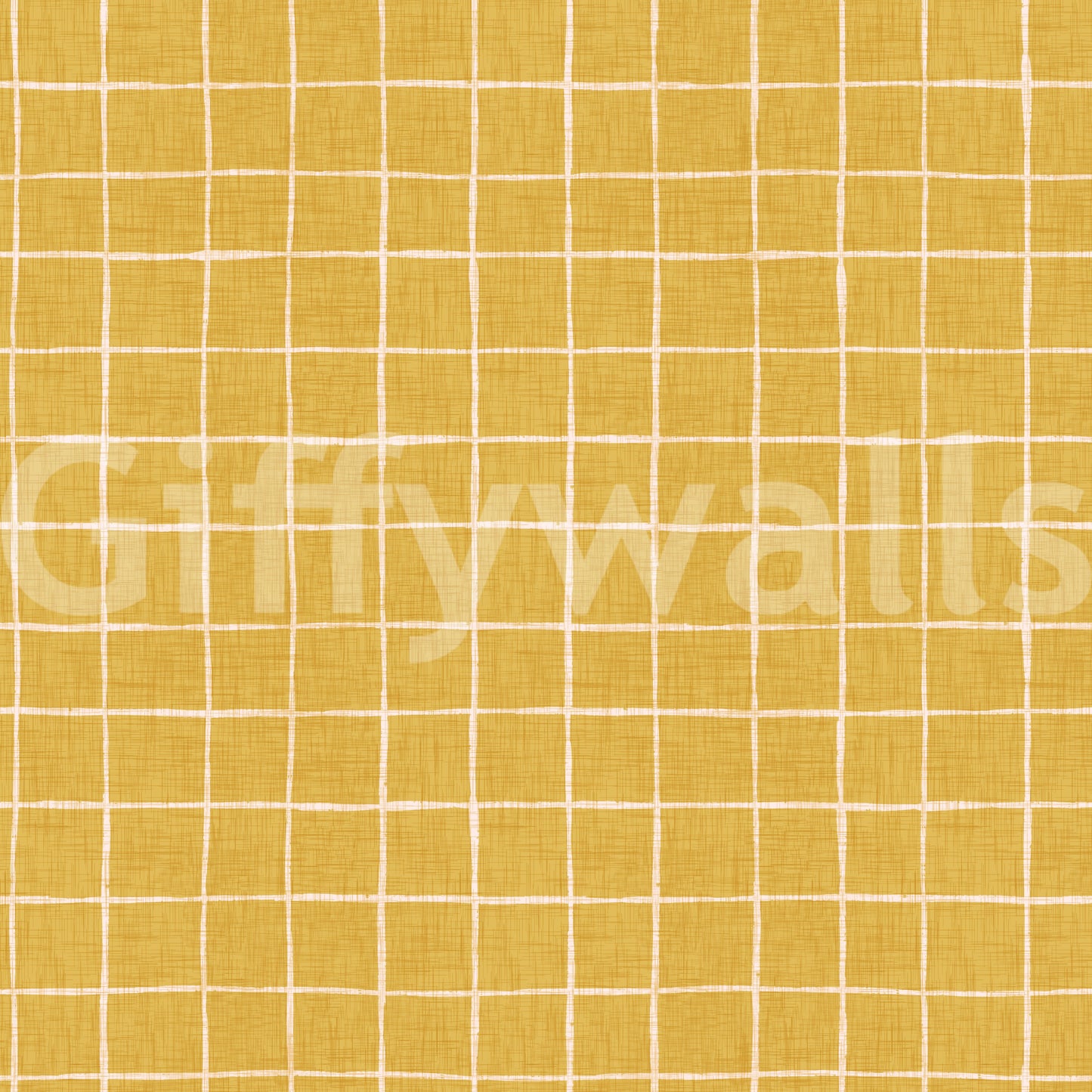 Mustard Gridlock Wallpaper