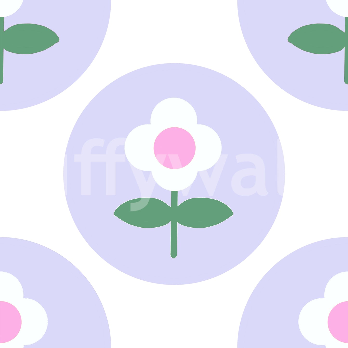 Soft Lavender Bloom Wallpaper