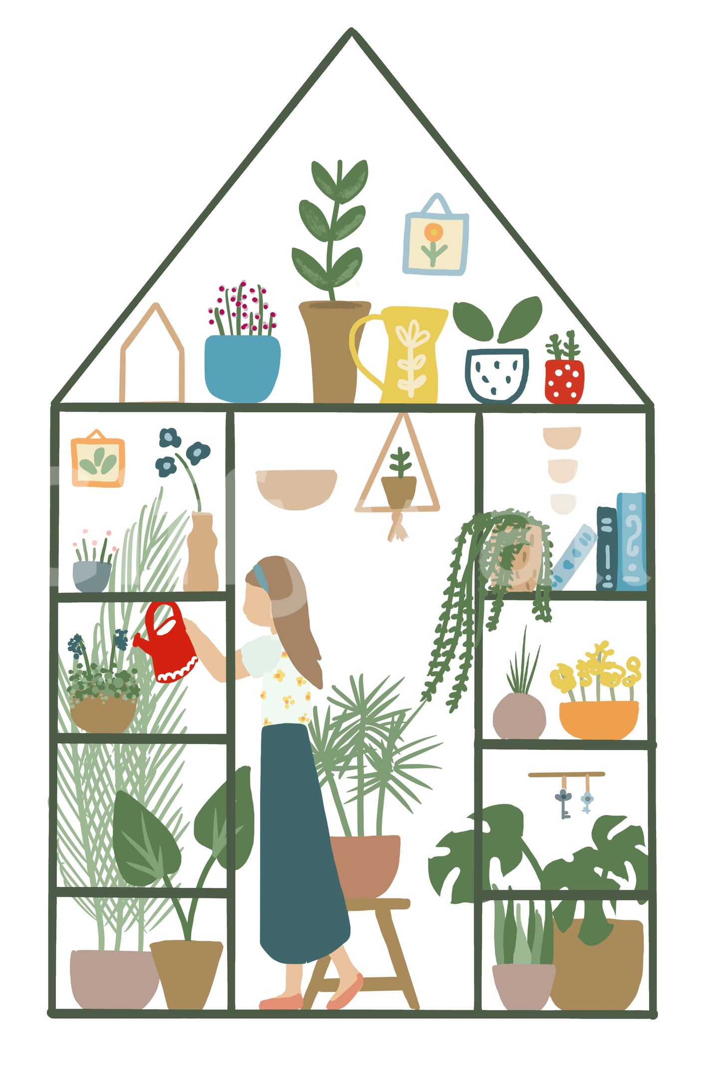 Inddor Garden Wall Mural