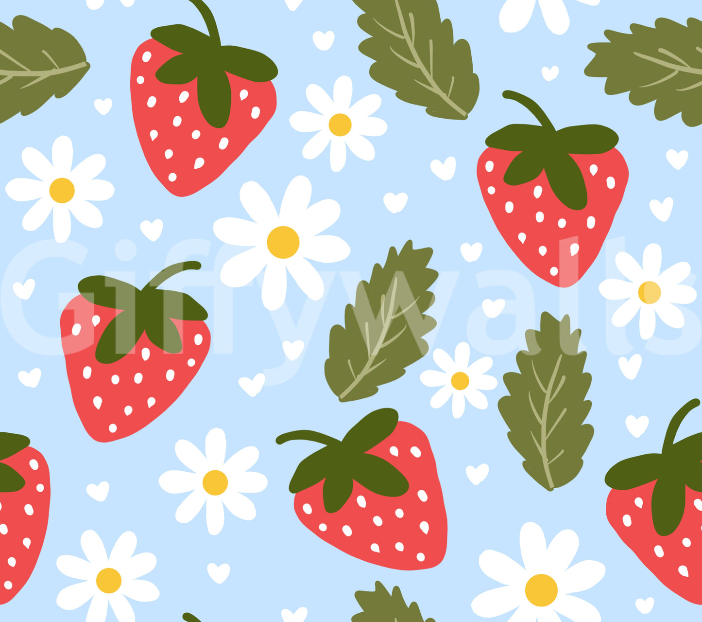 Sweet Berry Bloom Wallpaper