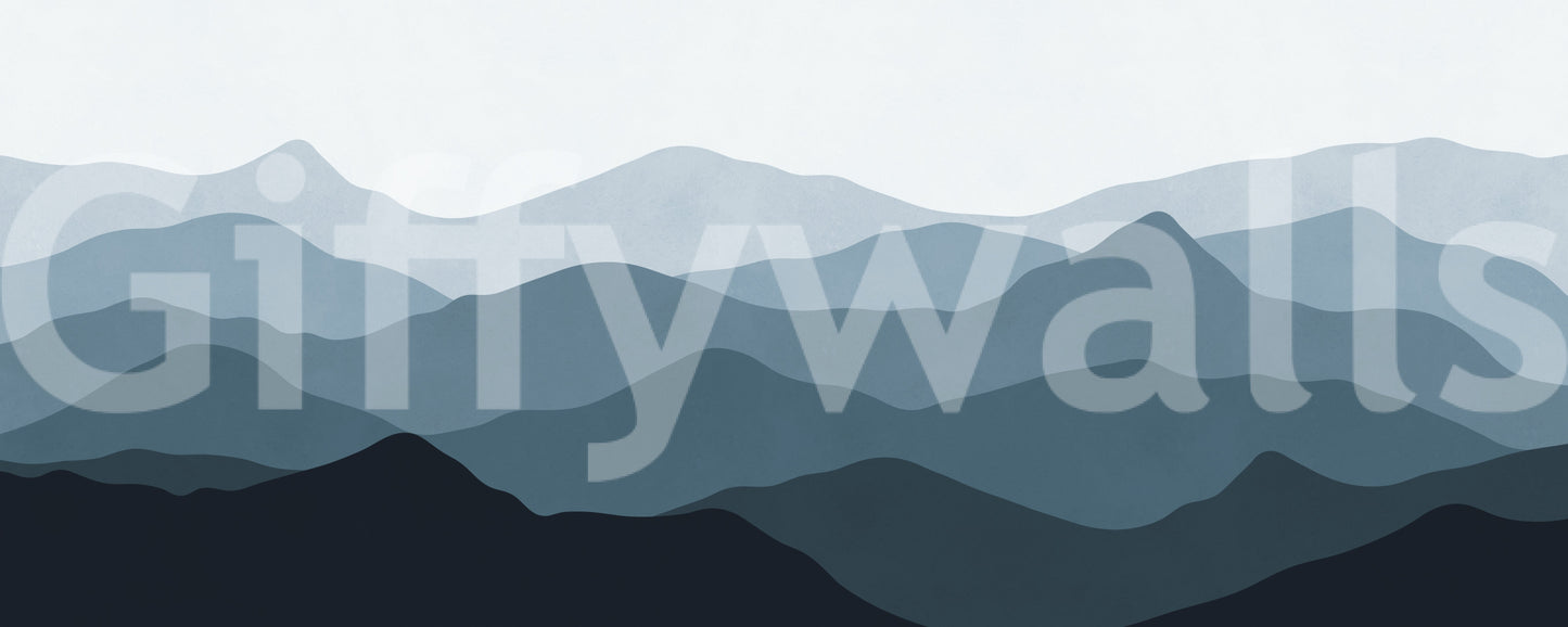 Layered Horizon 2 Wall Mural